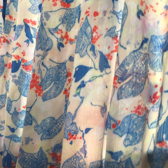 1960s vintage flower child midi dress - Picture 4 of 4